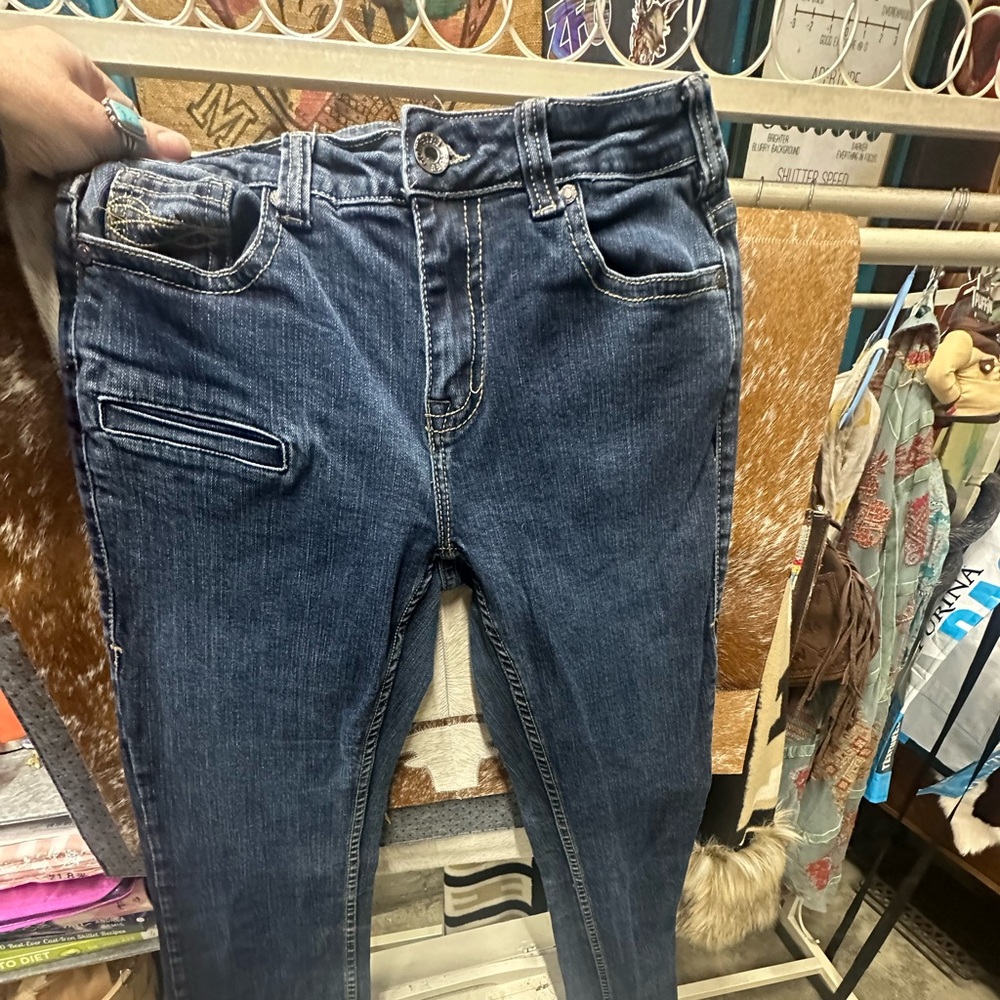 Cowgirl Tuff Dark Blue Skinny Jeans